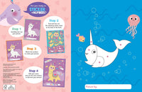 My First Sticker By Numbers: Magical Creatures SourceBooks Lil Tulips