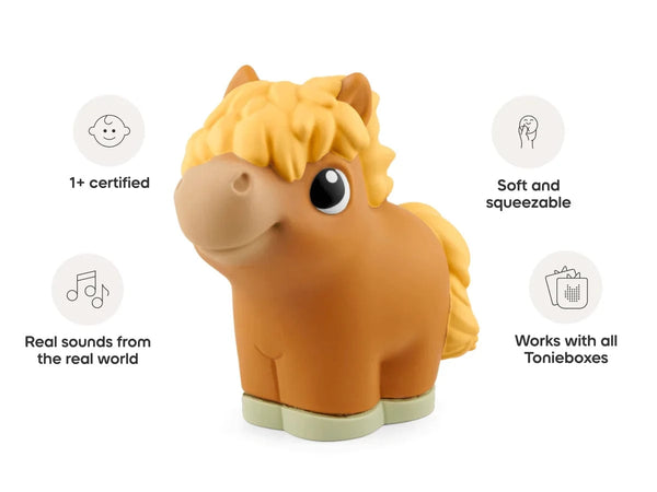 My First Tonies: Farm Set - Cow, Pig and Horse Tonies Lil Tulips
