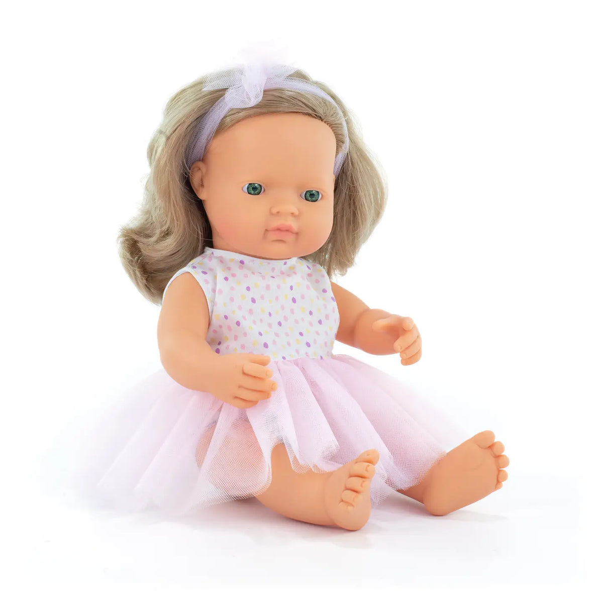 My Friends & Me Dark Blonde Caucasian Doll 15" Miniland Lil Tulips