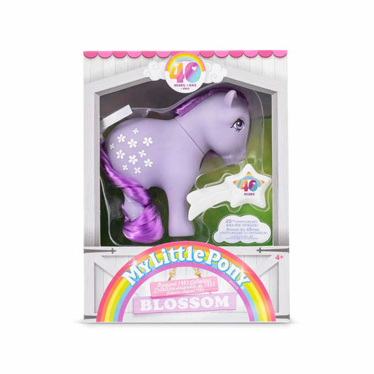 My Little Pony Classic 4″ Collectible 40th Anniversary Pony - Blossom Schylling Inc. Lil Tulips