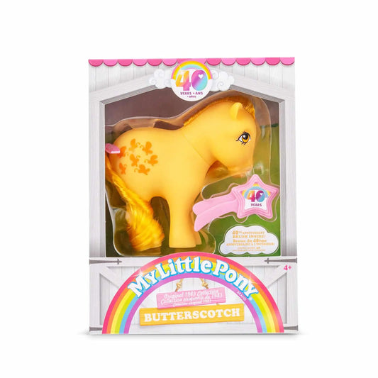 My Little Pony Classic 4″ Collectible 40th Anniversary Pony - Butterscotch Schylling Inc. Lil Tulips