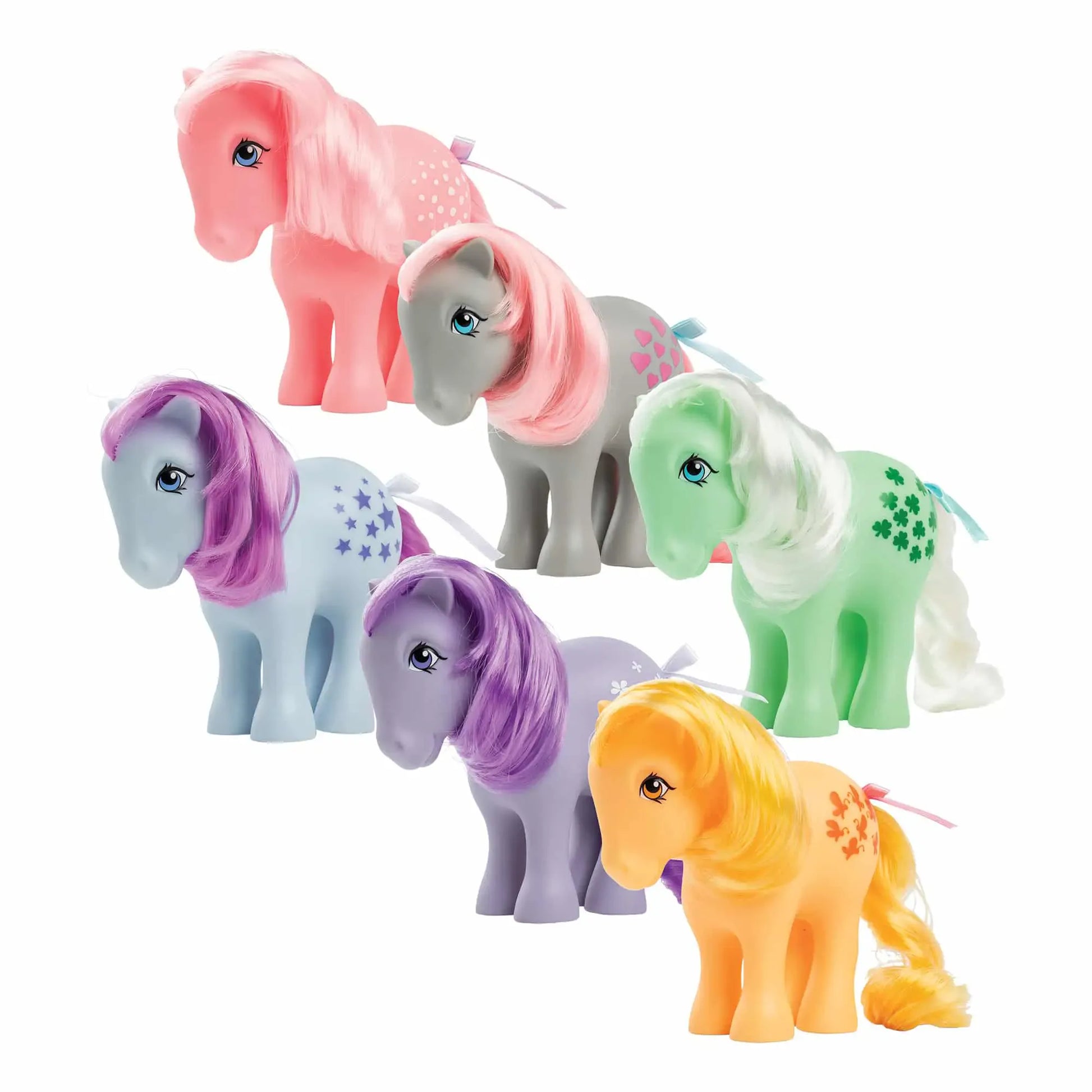 My Little Pony Classic 4″ Collectible 40th Anniversary Pony - Cotton Candy Schylling Inc. Lil Tulips