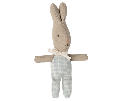 MY Rabbit - Light Blue Check Maileg Lil Tulips