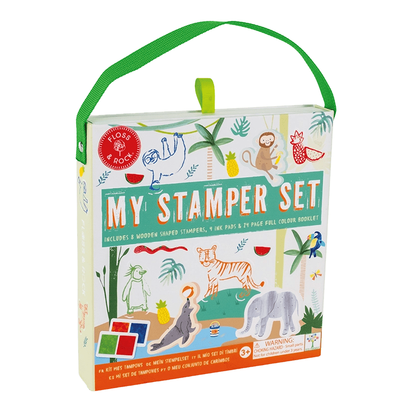 My Stamper Set: Jungle Floss and Rock Lil Tulips