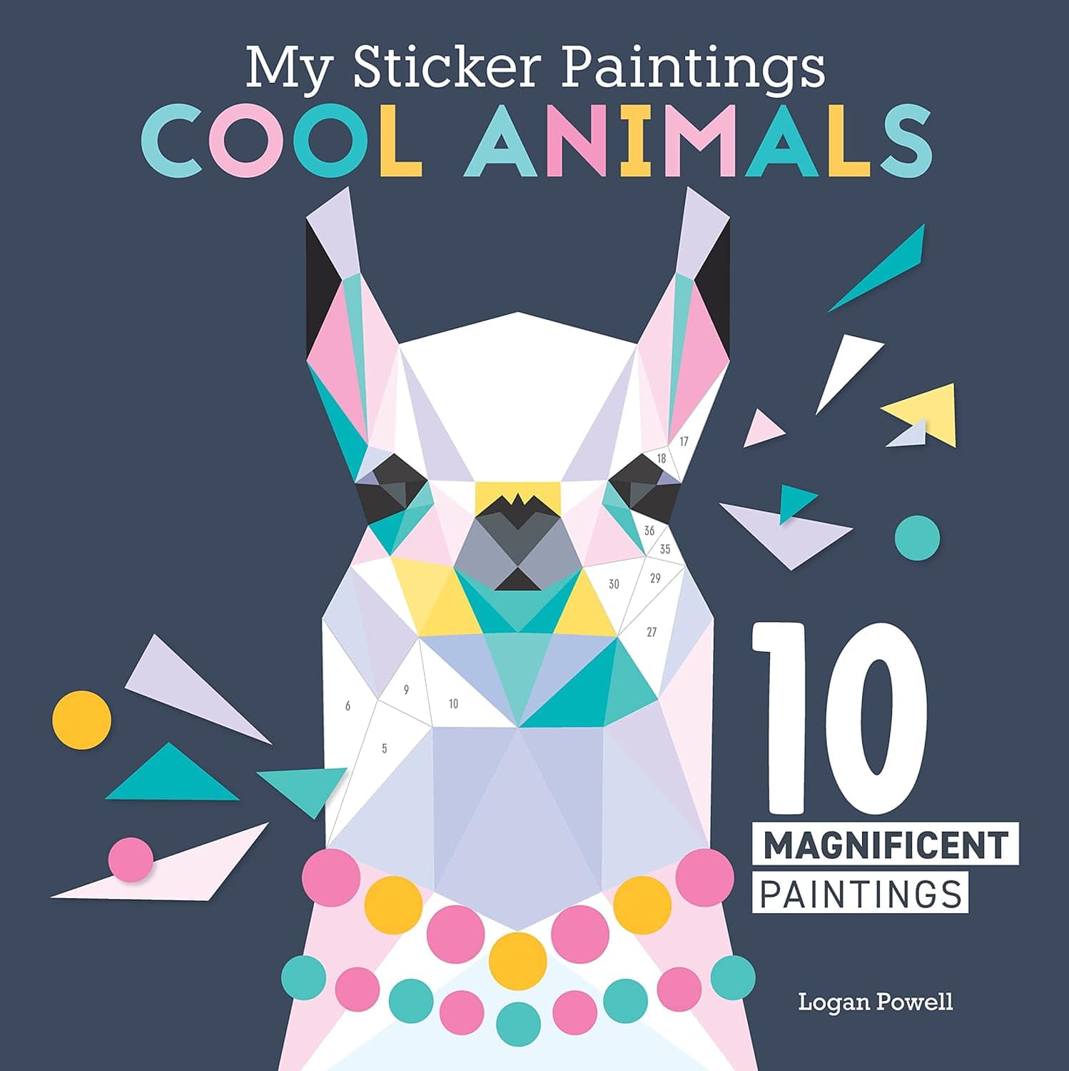 My Sticker Paintings: Cool Animals Wellspring Lil Tulips