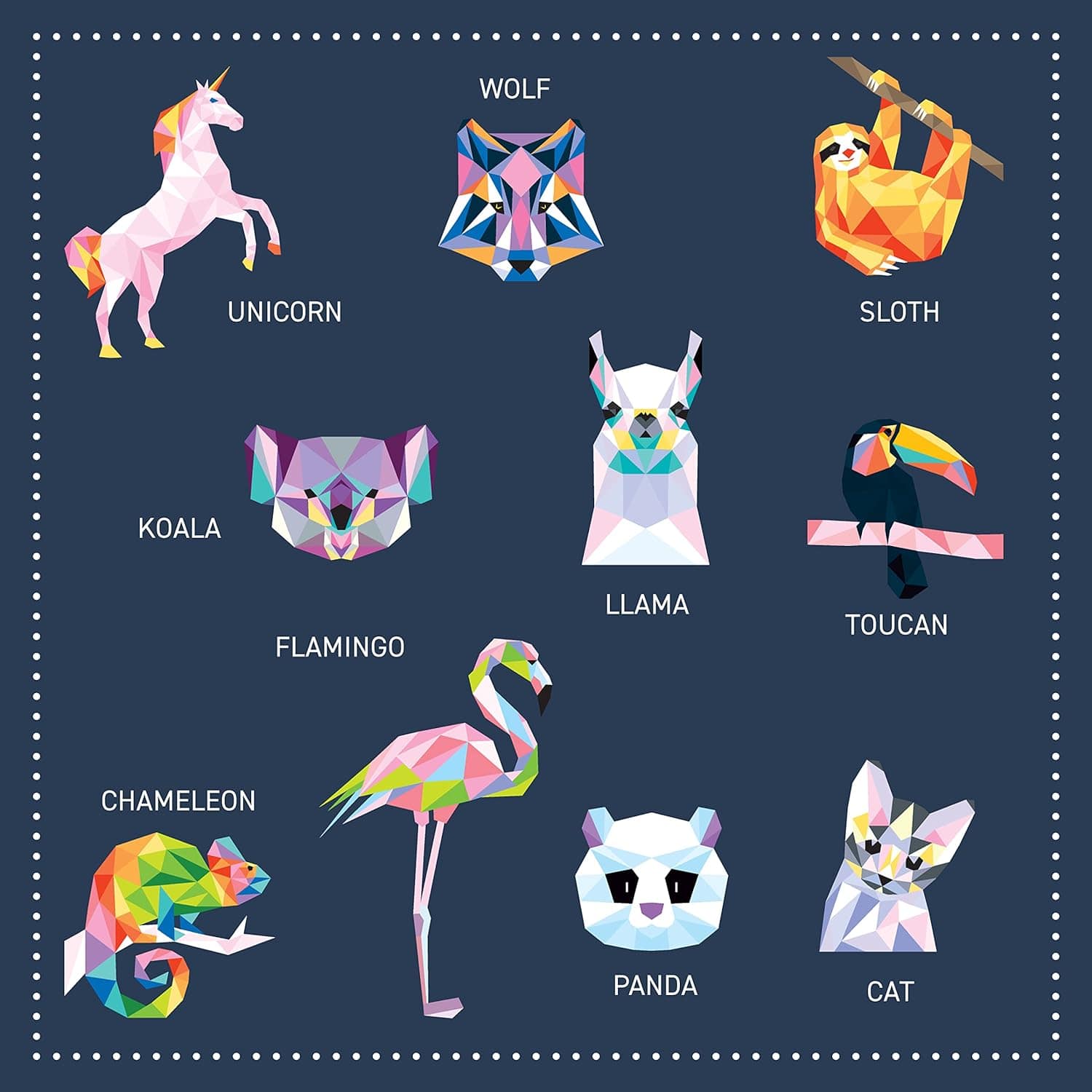 My Sticker Paintings: Cool Animals Wellspring Lil Tulips
