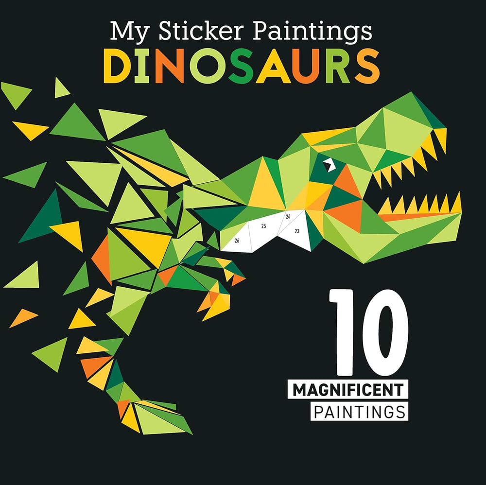 My Sticker Paintings: Dinosaurs Wellspring Lil Tulips