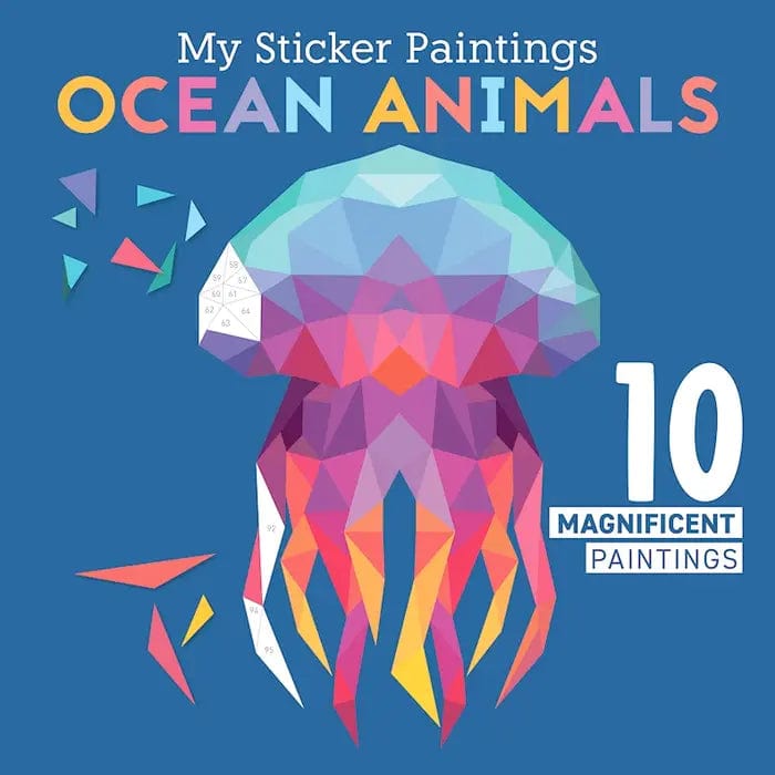 My Sticker Paintings: Ocean Animals Wellspring Lil Tulips