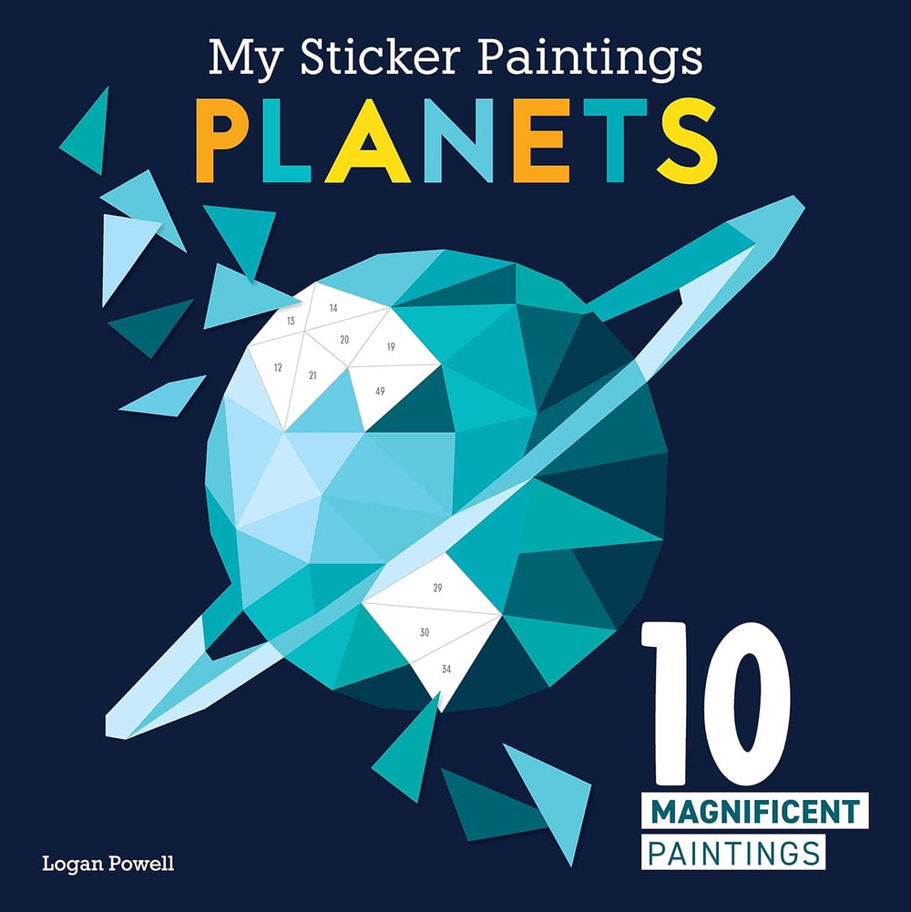 My Sticker Paintings: Planets Wellspring Lil Tulips
