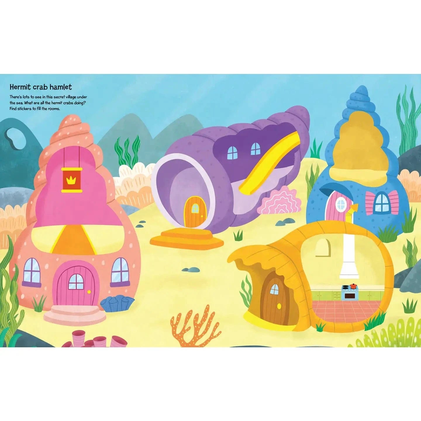 My Sticker World: Enchanted Ocean EDC Publishing Lil Tulips