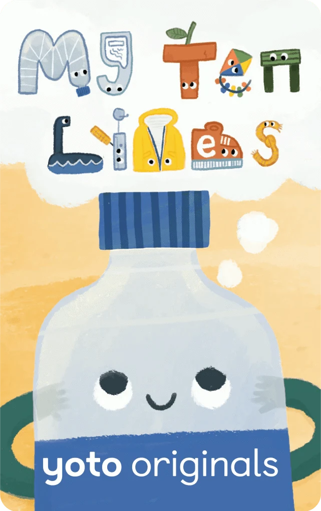 My Ten Lives- Audiobook Card Yoto Lil Tulips