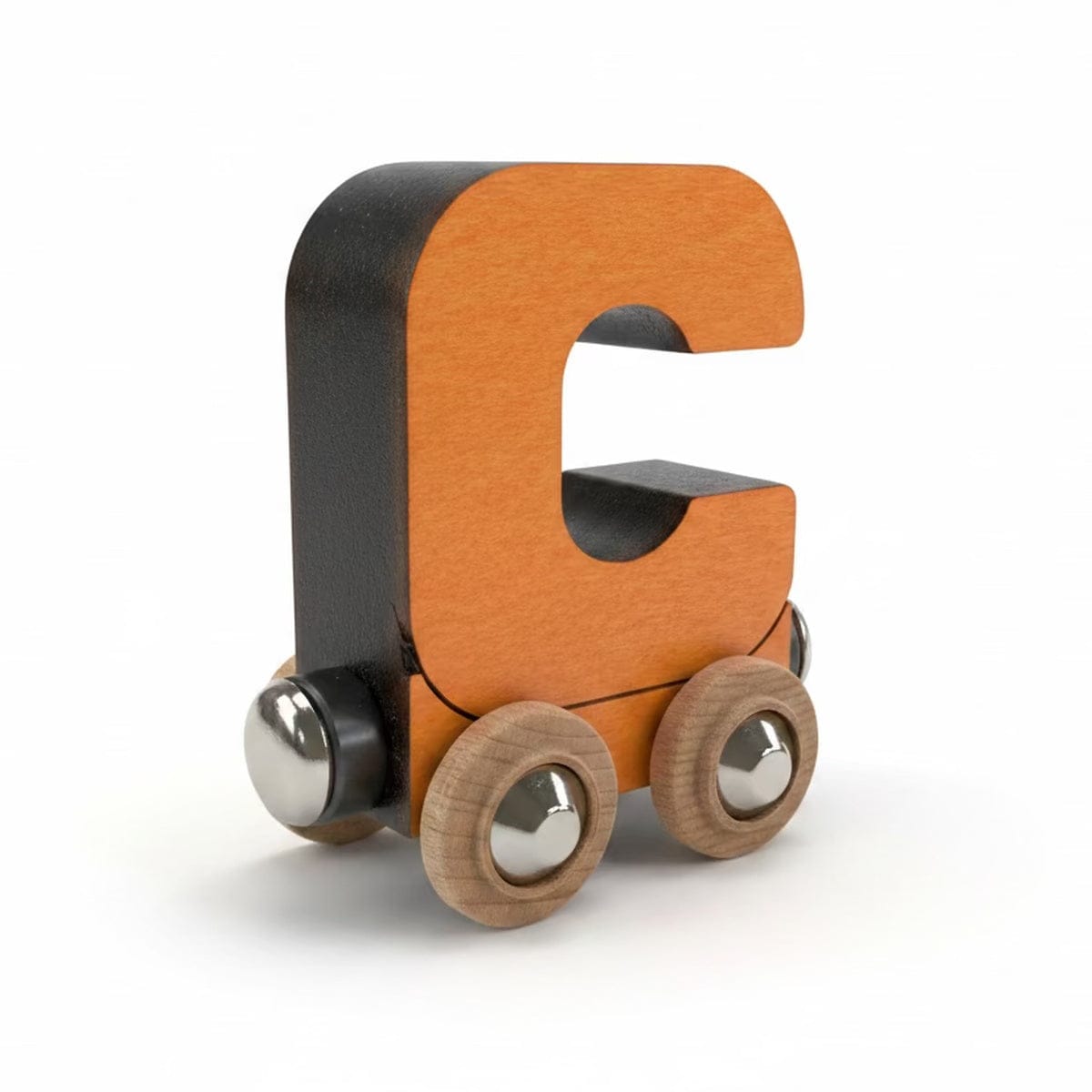 Name Train Letter C - Orange Maple Landmark Lil Tulips