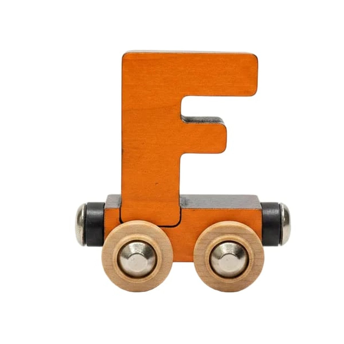 Name Train Letter F - Orange Maple Landmark Lil Tulips