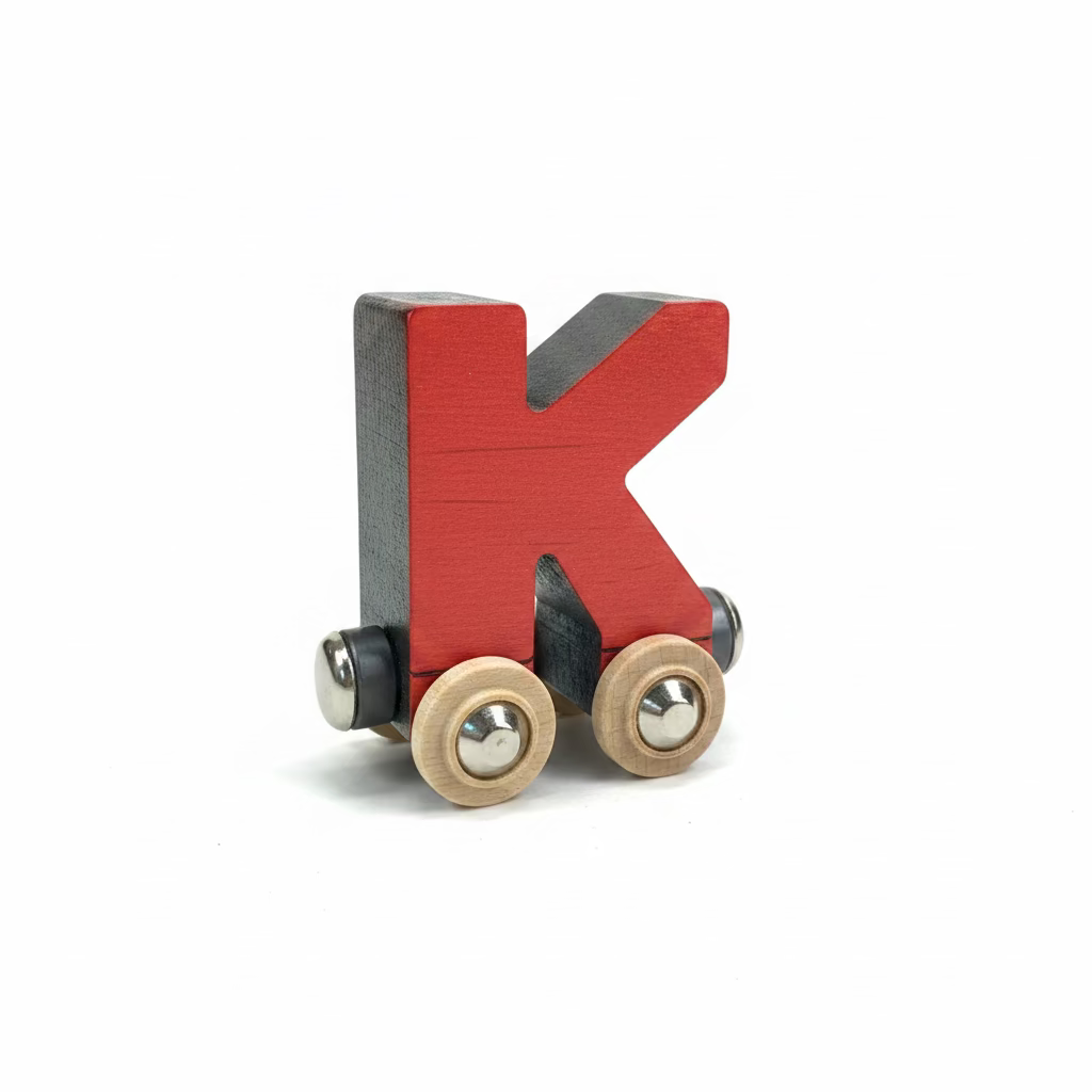 Name Train Letter K - Red Maple Landmark Lil Tulips