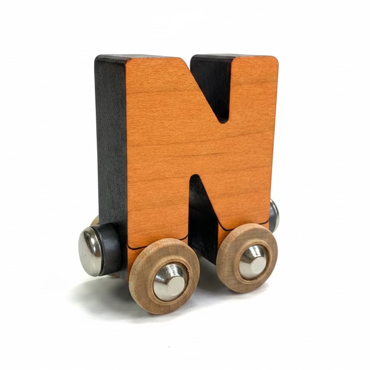 Name Train Letter N - Orange Maple Landmark Lil Tulips