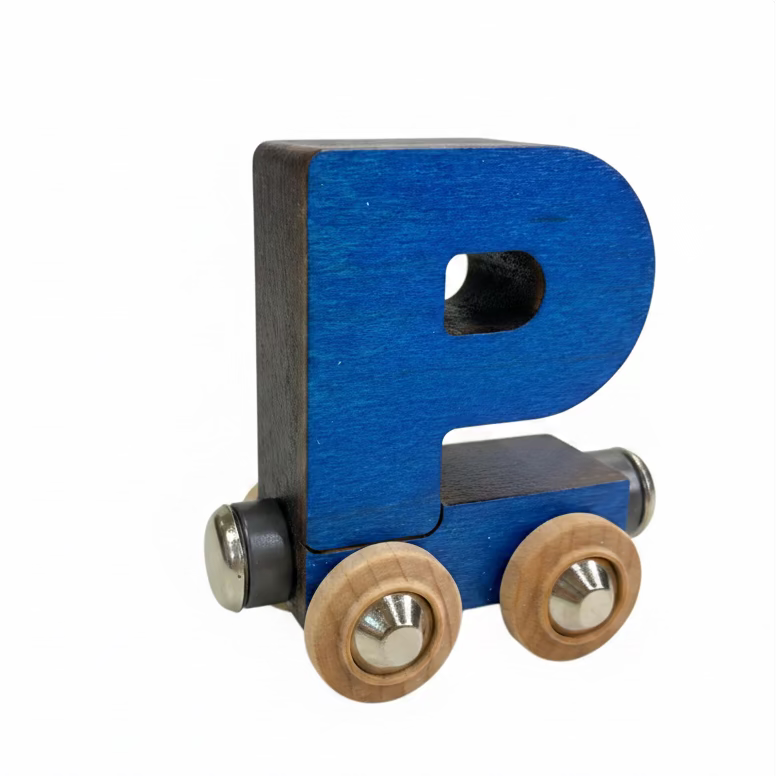 Name Train Letter P - Blue Maple Landmark Lil Tulips