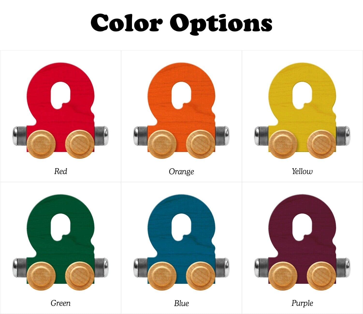 Name Train Letter Q Bright Blue Maple Landmark Lil Tulips