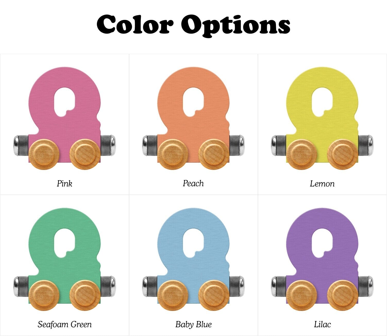 Name Train Letter Q Pastel Baby Blue Maple Landmark Lil Tulips