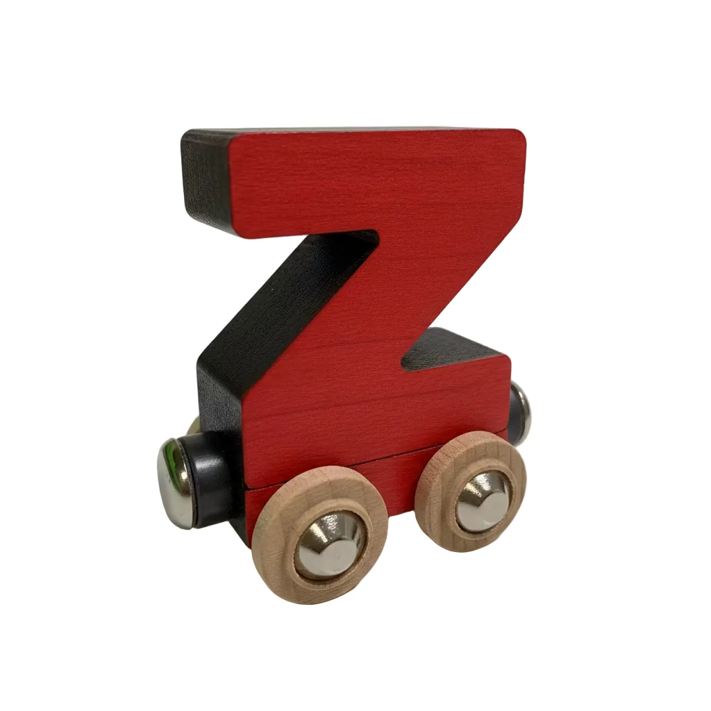 Name Train Letter Z - Red Maple Landmark Lil Tulips
