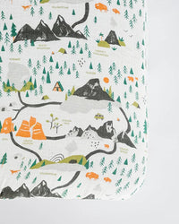 National Parks Crib Sheet Clementine Kids Lil Tulips