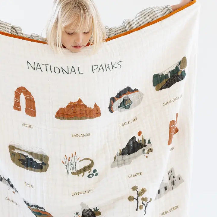 National Parks II Quilt Clementine Kids Lil Tulips