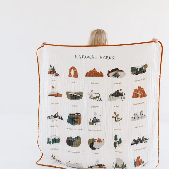 National Parks II Quilt Clementine Kids Lil Tulips