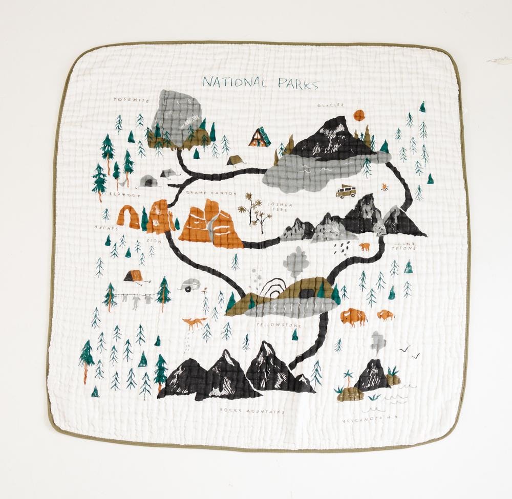 National Parks Quilt Clementine Kids Lil Tulips