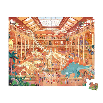 Natural History Museum Puzzle - 100 Pcs Janod Lil Tulips