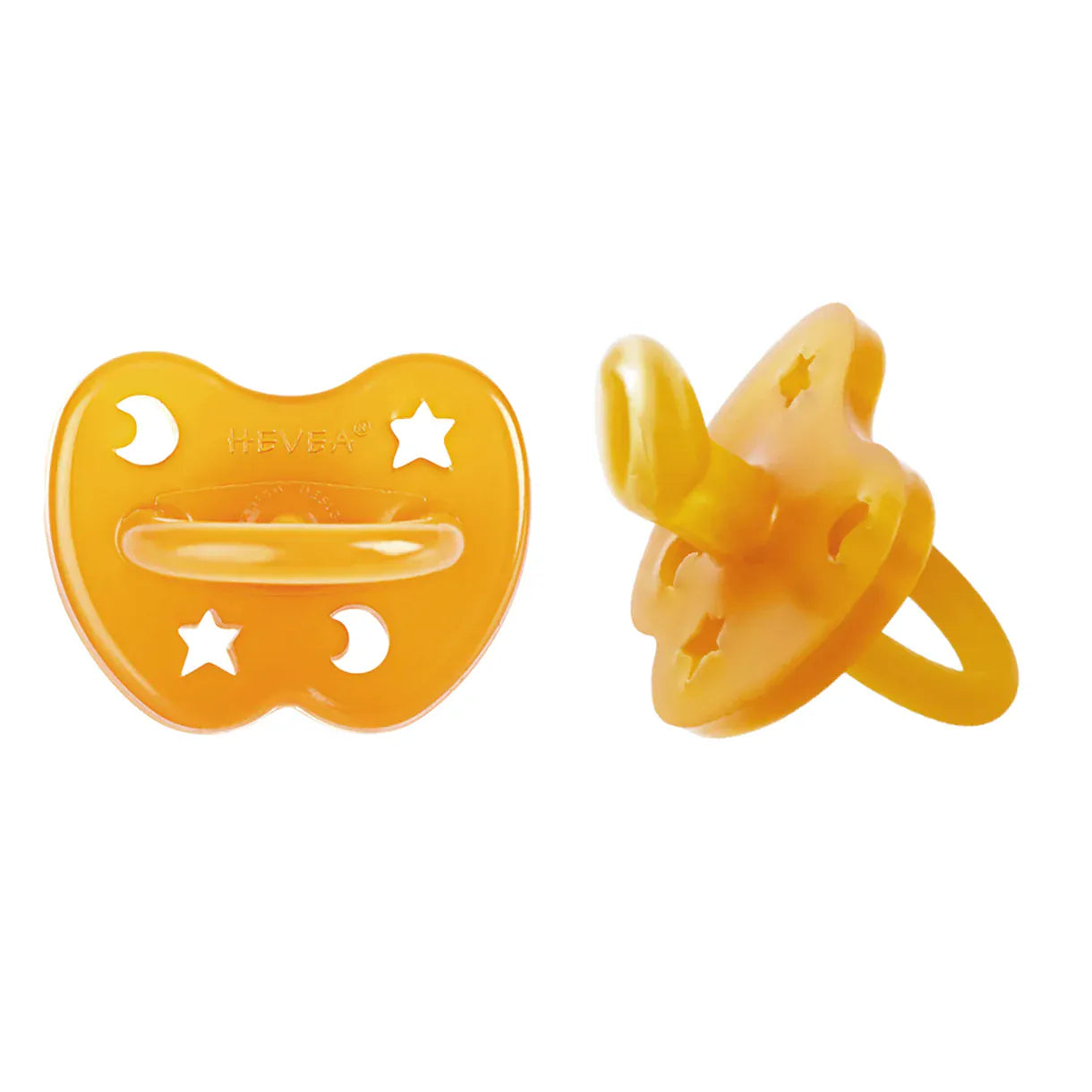 Natural Pacifier 3-36 Months Two-Pack - Orthodontic Hevea Lil Tulips