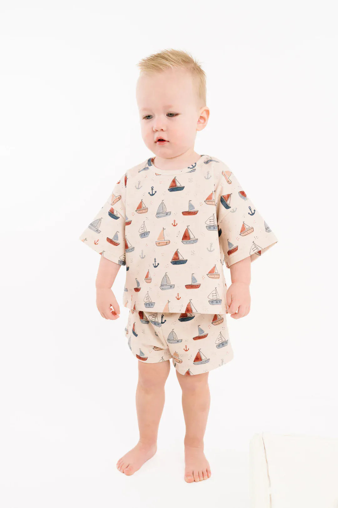 Nautical Sail Slouchy Set Little One Shop Lil Tulips