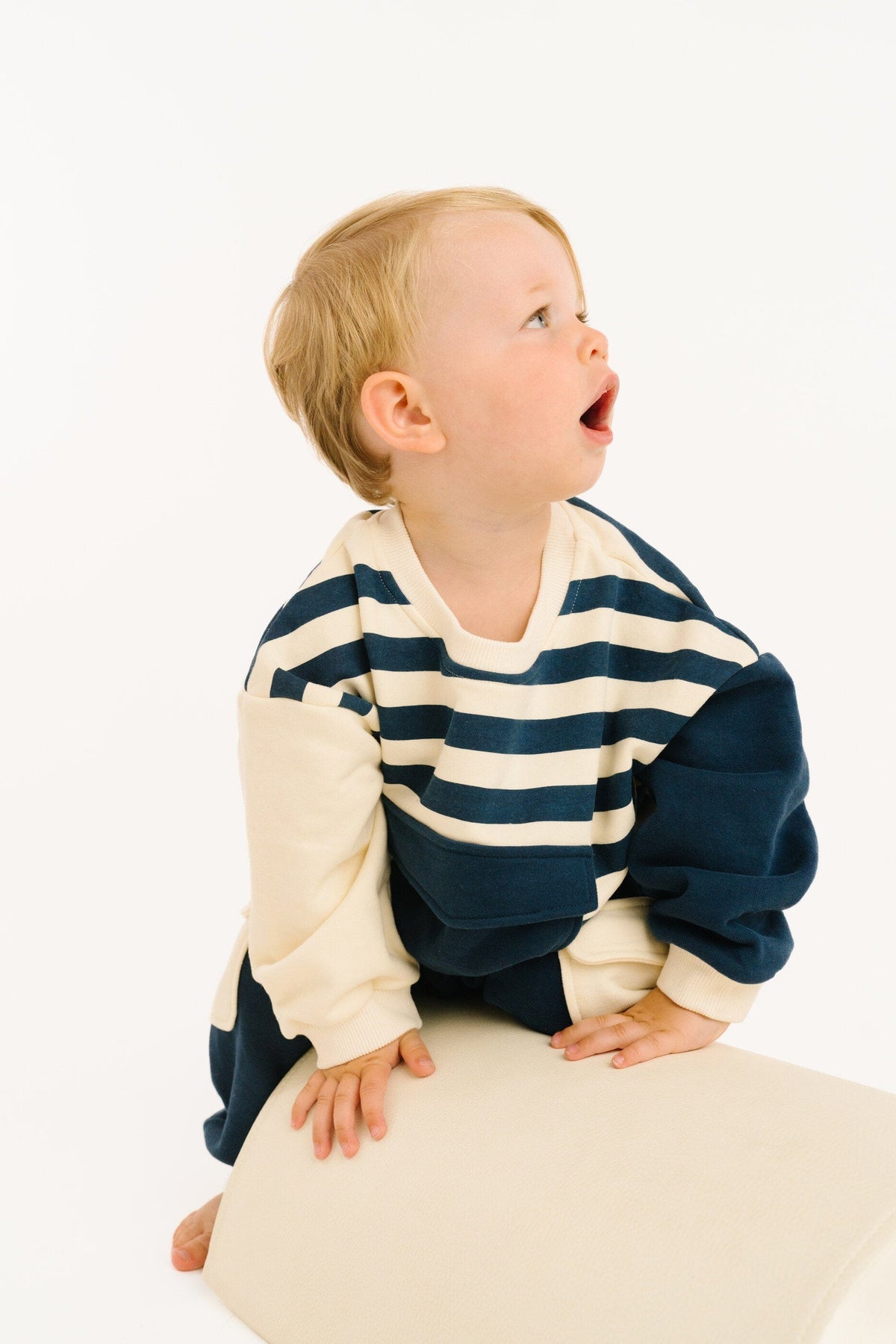 Navy Retro Set by Little One Shop, view 2