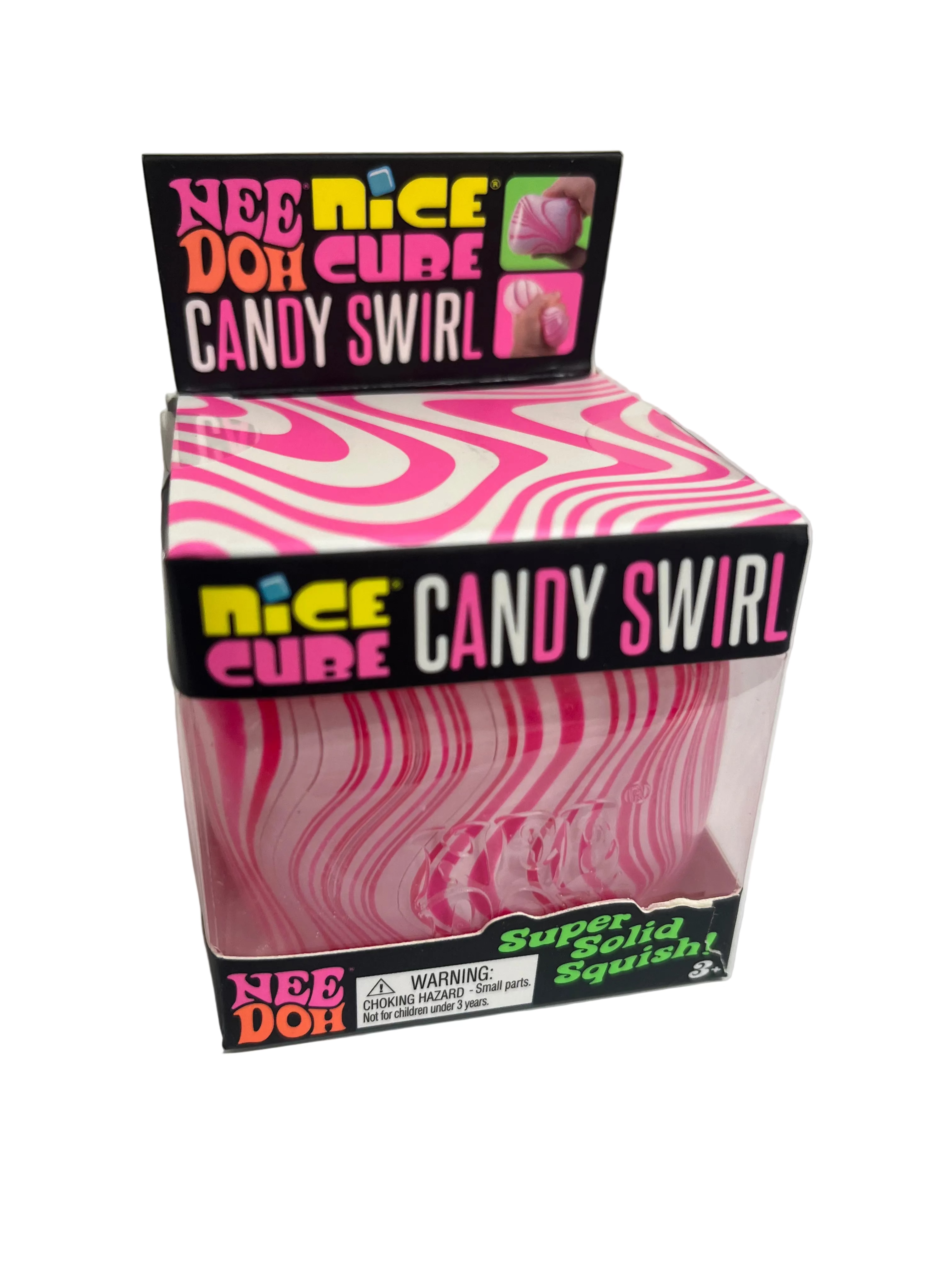 NeeDoh Candy Swirl Nice Cube - Colors Vary NeeDoh Lil Tulips