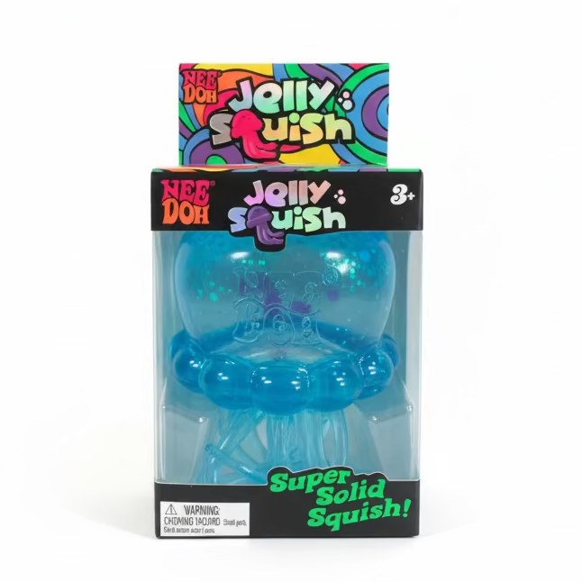 NeeDoh Jelly Squish - Blue Schylling Inc. Lil Tulips