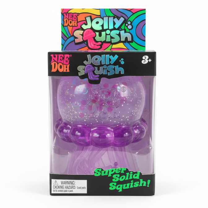 NeeDoh Jelly Squish - Purple Schylling Inc. Lil Tulips