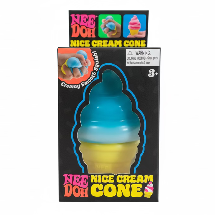 NeeDoh Nice Cream Cone - Blue Moon Schylling Inc. Lil Tulips