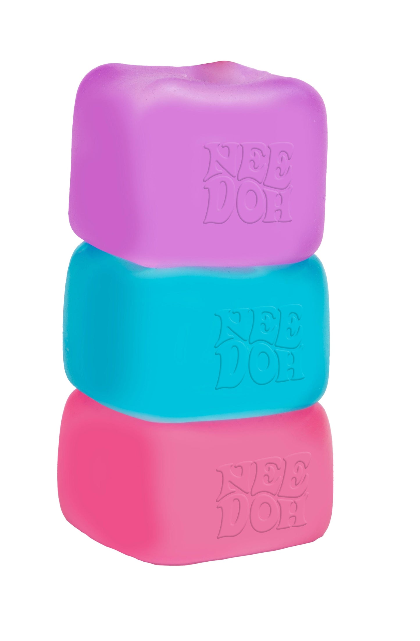 NeeDoh Nice Cube Glow Schylling Inc. Lil Tulips