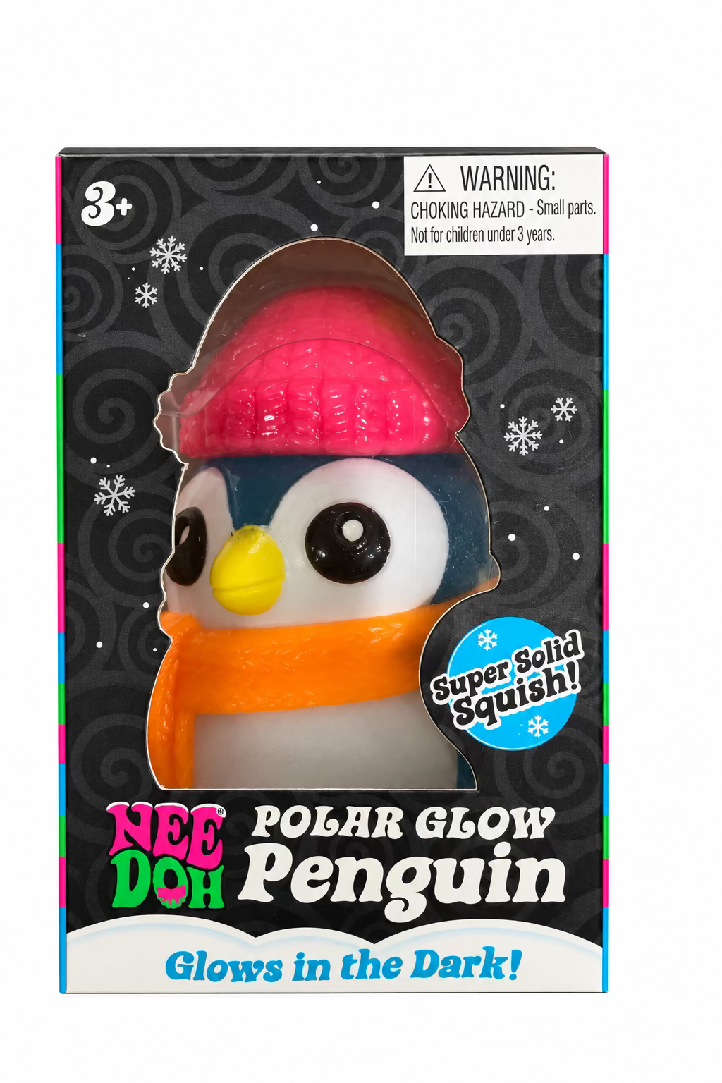 NeeDoh Polar Glow Penguin - Colors Vary NeeDoh Lil Tulips