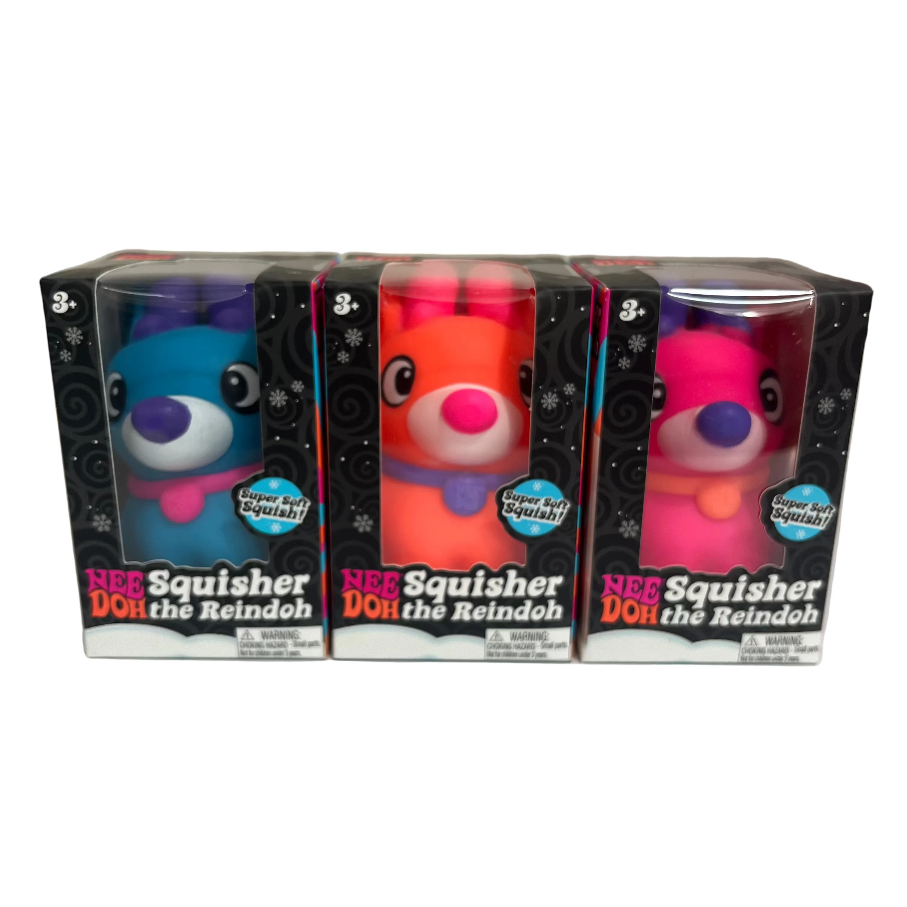 NeeDoh Squishmas Squisher the Reindoh - Colors Vary NeeDoh Lil Tulips