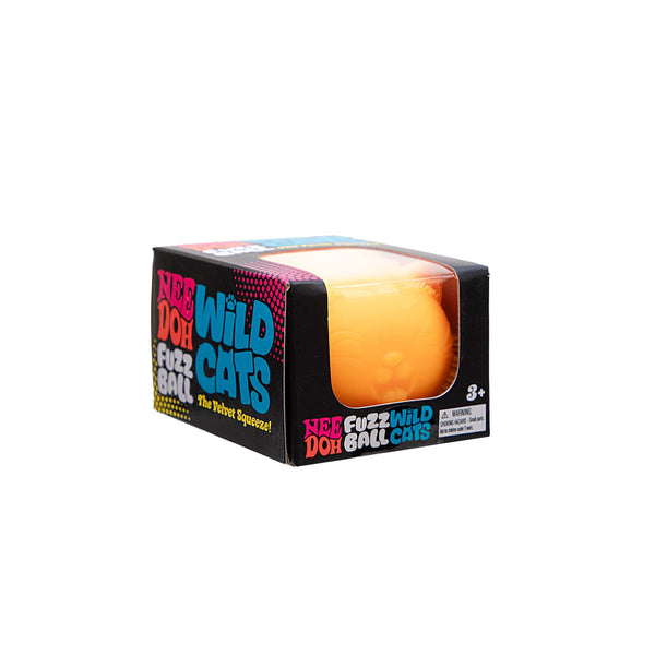 NeeDoh Wild Cats Fuzz Ball (colors vary) NeeDoh Lil Tulips