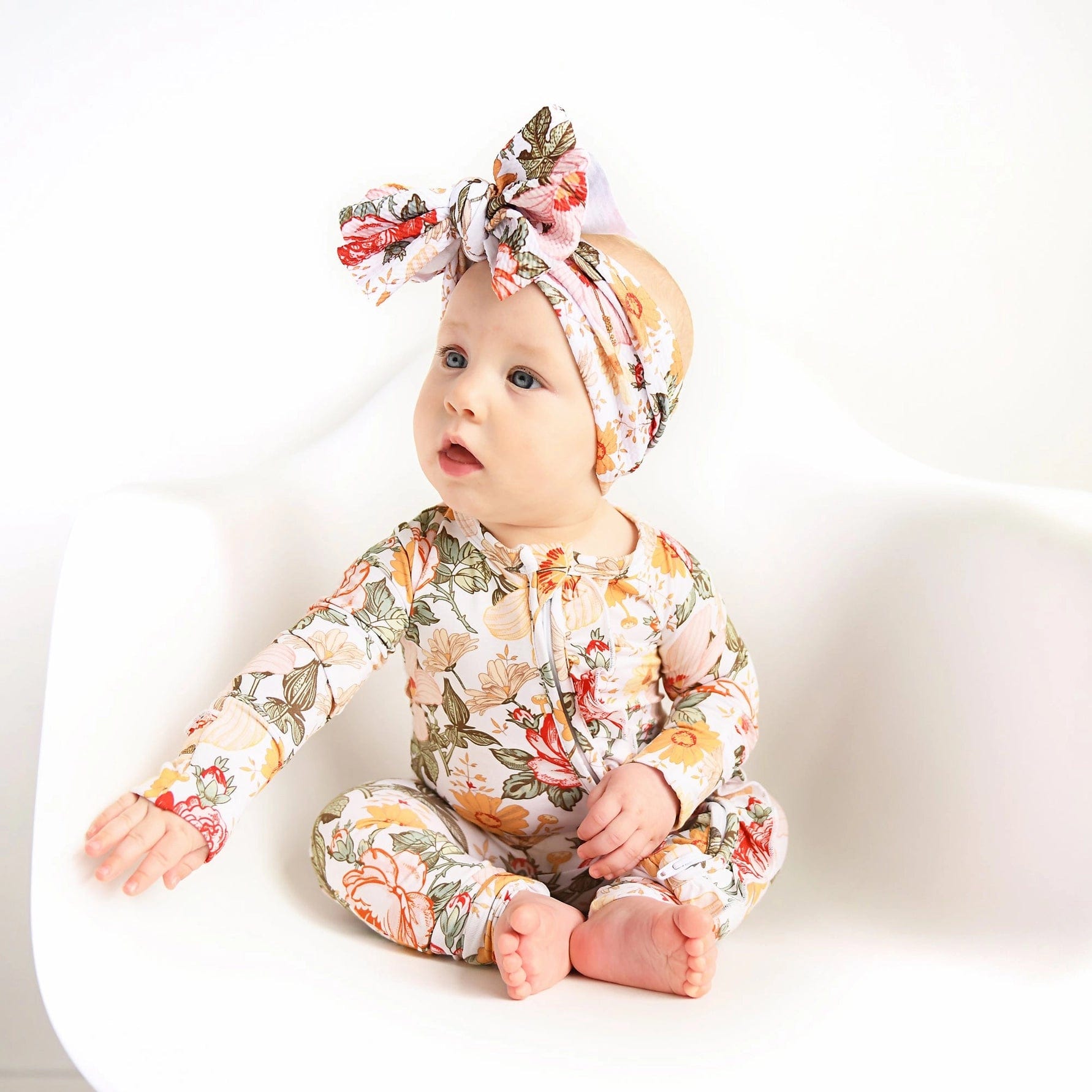 Nella Ruffle Zip Romper Gigi and Max Baby & Toddler Clothing Lil Tulips