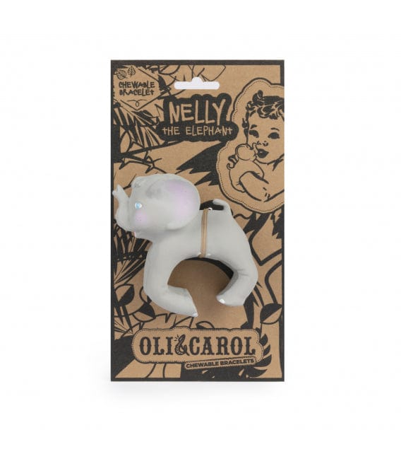 Nelly The Elephant Teething Bracelet Oli & Carol Lil Tulips