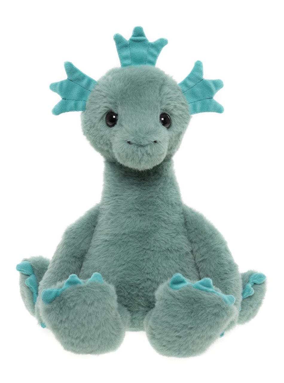 Nessie Loch Ness Monster (Seaweed Green) Charlie Bears Lil Tulips