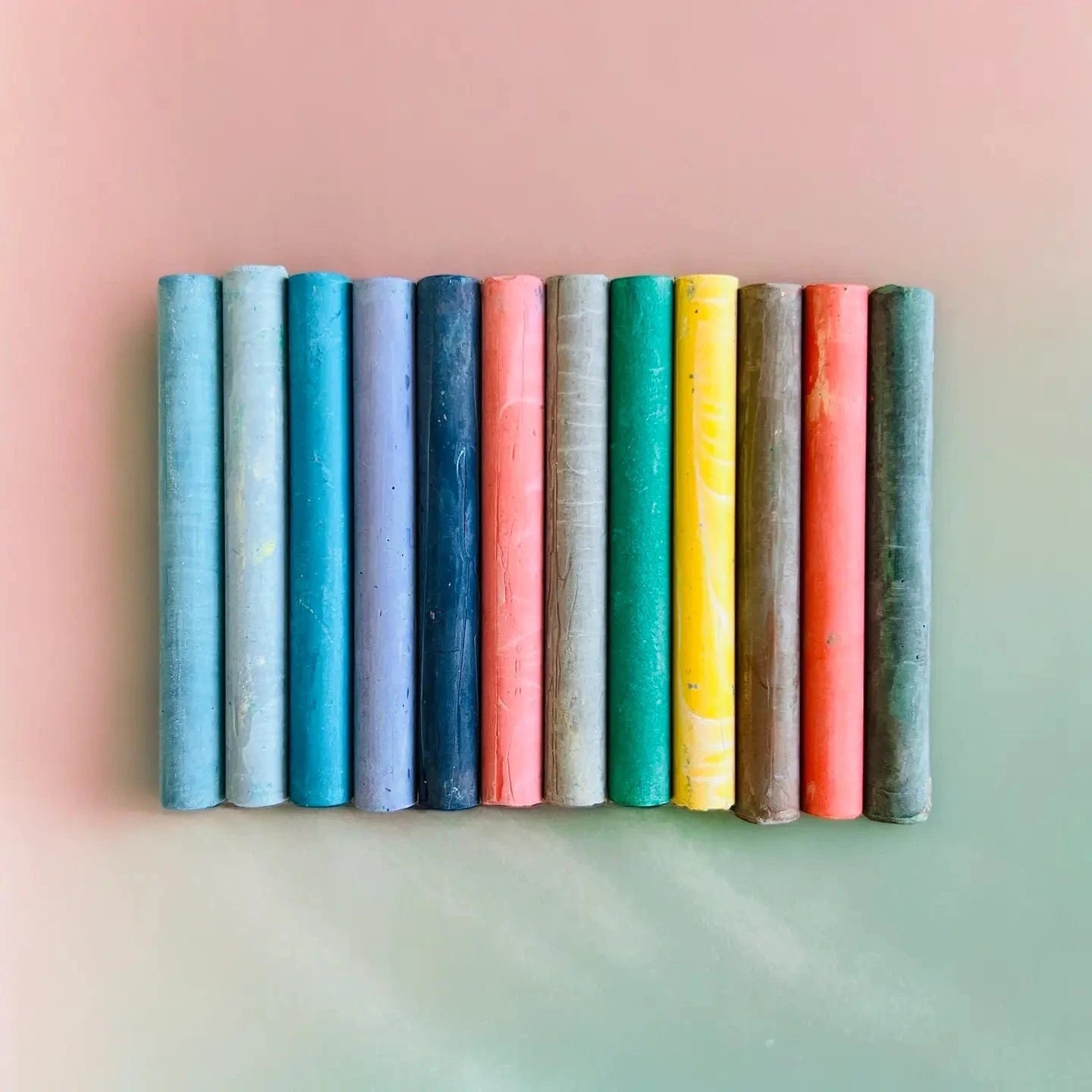 New! Butterstix 12 Muted Pastels + Holder Jaq Jaq Bird Lil Tulips