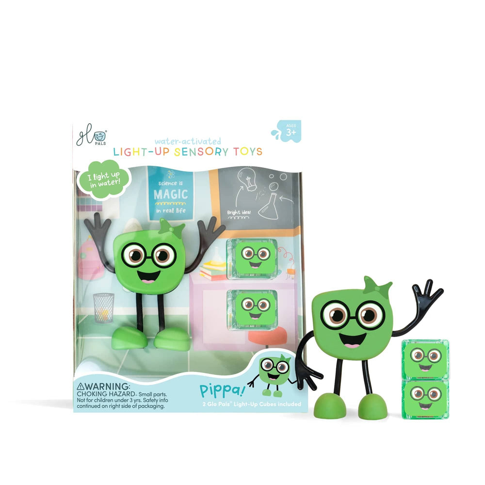 NEW Green Glo Pals Character Pippa Glo Pals Lil Tulips