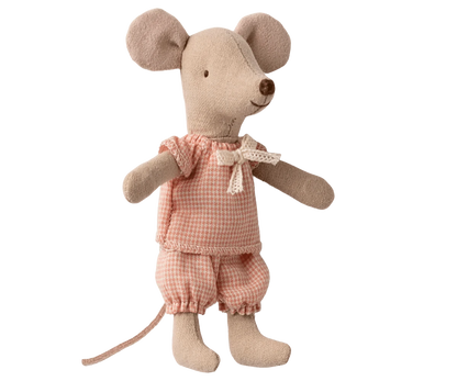 NEW Little Sister Mouse in Matchbox Maileg Lil Tulips