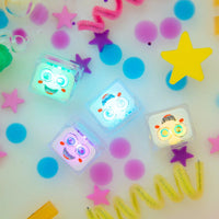 NEW Party Pal - Multi Color Light Up Cubes Glo Pals Lil Tulips