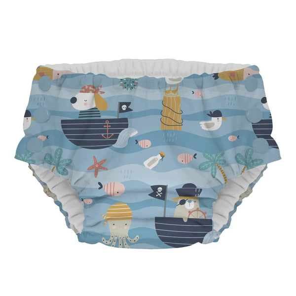 NEW - PLUNDERful Swim Diaper Thirsties Lil Tulips