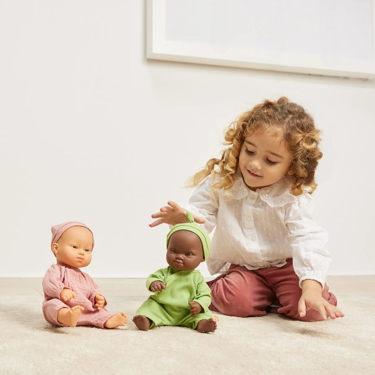 Newborn Down Syndrome Caucasian Boy Miniland Lil Tulips