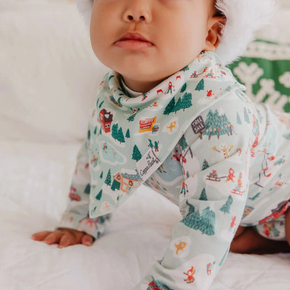 Nicholas Baby Bandana Bibs Copper Pearl Lil Tulips