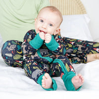 Night Forest Bamboo Convertible Romper Emerson and Friends Baby & Toddler Clothing Lil Tulips
